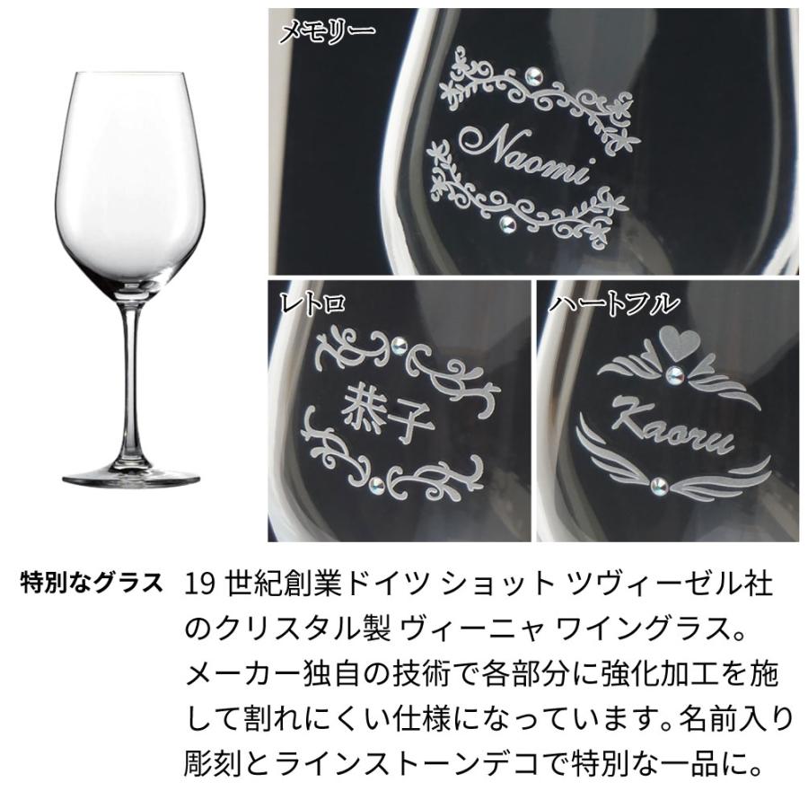 2005年 名前入り彫刻 生まれ年 赤ワイン シャルル ノエラ シャンボール ミュジニ 辛口 平成17年 グラスセット 記念日 化粧箱入｜atelier-cocoro｜06