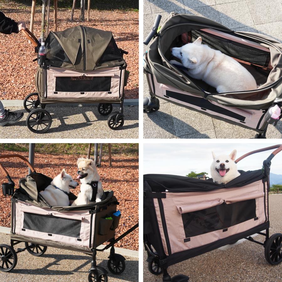Fam Cozy】Cozy Cross 大型ペットカート 多頭飼い 大型犬 中型犬