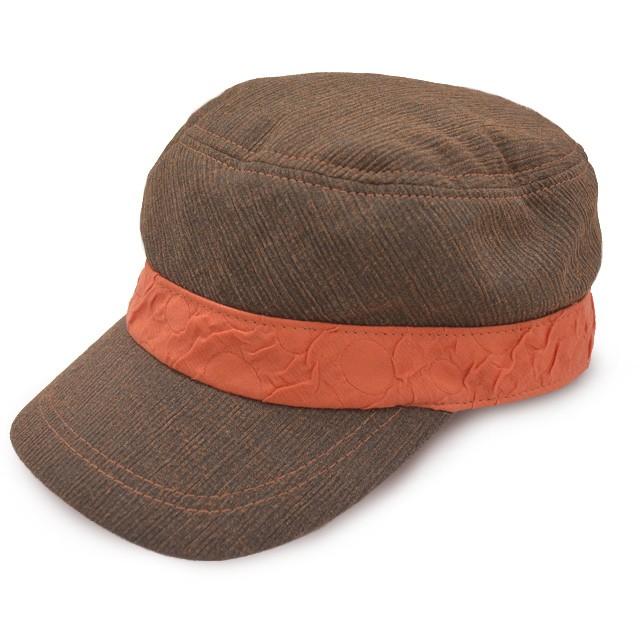 帽子 キャップ 綿オレンジワークキャップ 手作り日本製 手洗いok Sa18 8704 45 どら猫帽子店 通販 Yahoo ショッピング