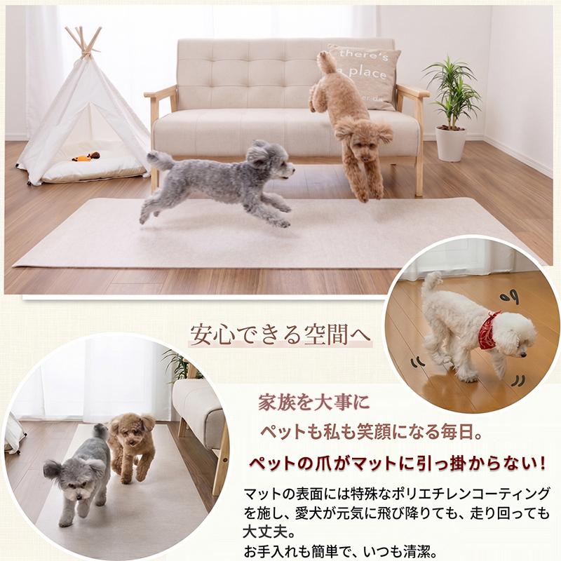 日本製】防水 ペットマット 180x60cm 厚み約2mm ロング型 接触冷感