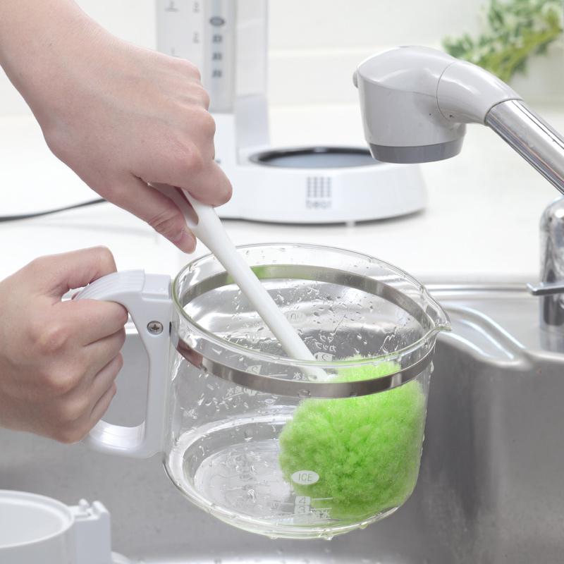 コップ 洗い ブラシ 全長24cm タンブラ- キッチン用品 冷水筒 