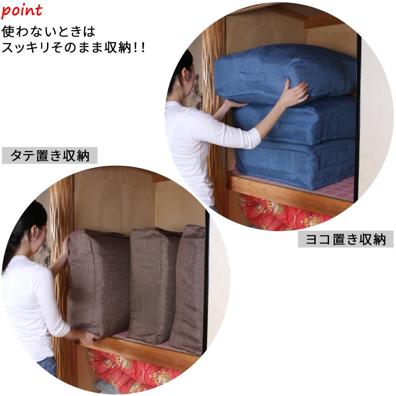 こだわり品質】布団 収納袋 60x60x20cm 収納ケース かけ布団が