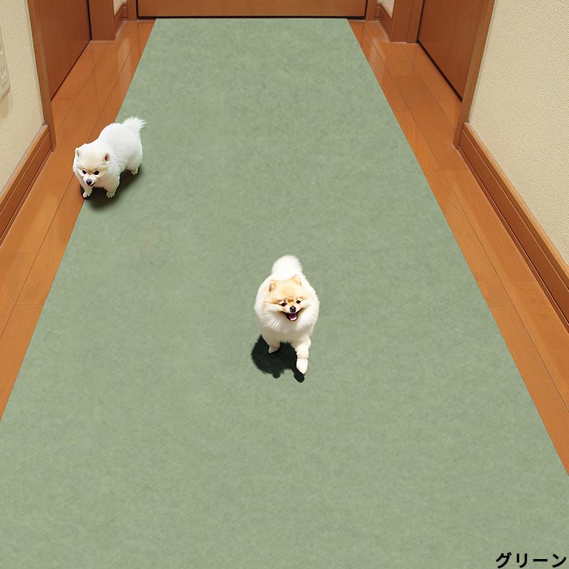 ゲージ 【こだわりの日本製】ペットマット 滑らない 60x240cm 厚み約