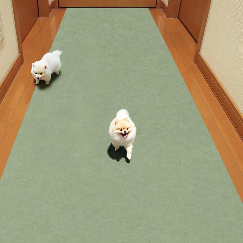 ゲージ 【こだわりの日本製】ペットマット 滑らない 60x240cm 厚み約