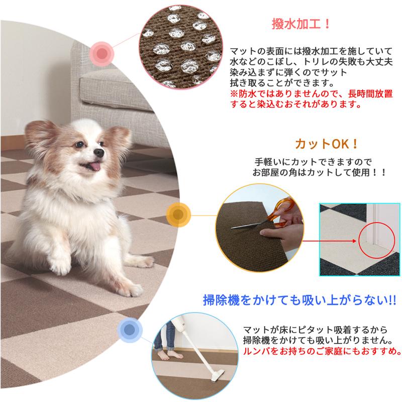 サンコー 【日本製 滑り防止 洗濯OK】ペットマット 足型入り サンコー 【日本製 滑り防止 洗濯OK】ペットマット 足型入り