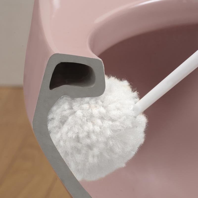 こだわりの日本製】トイレブラシ 全長39cm 交換用ブラシ 汚れ取り 替え