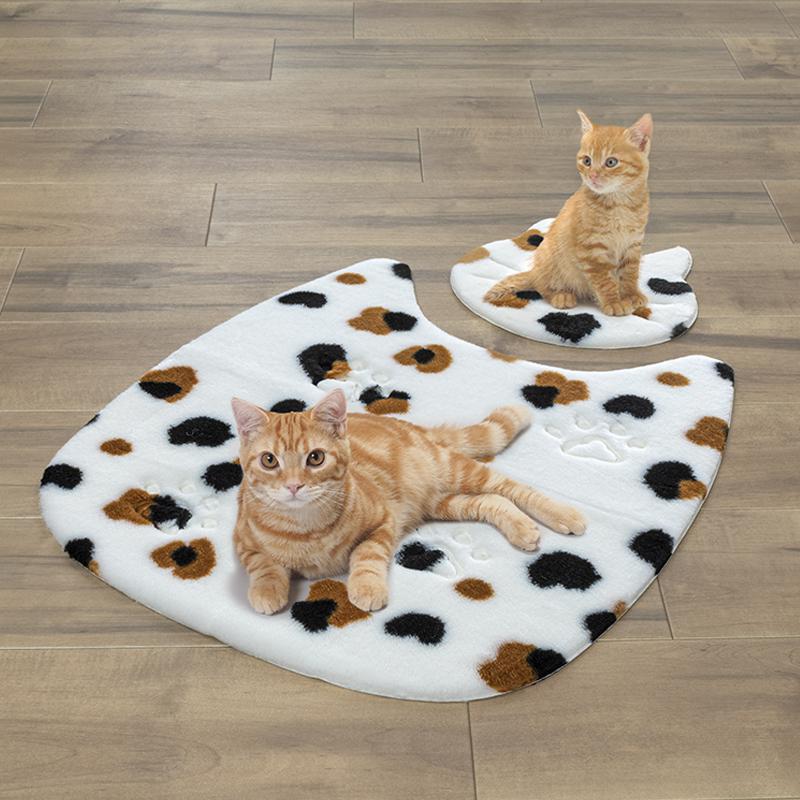 サンコー 【日本製】 猫用マット クッション 洗濯できる 丸洗い 床暖房