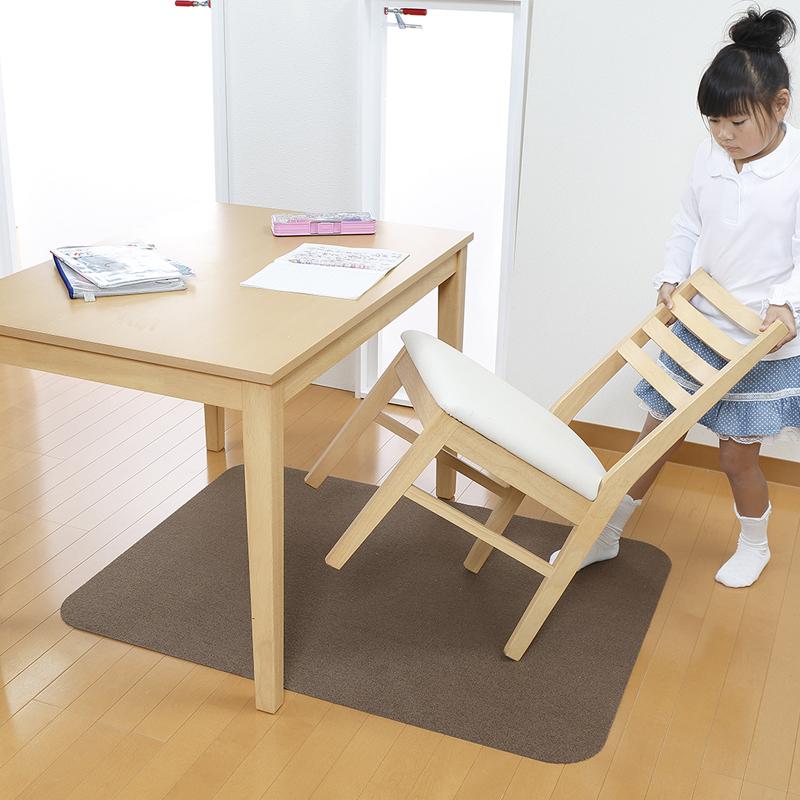 こだわりの日本製】チェアマット 2枚 120x90cm 厚み約4mm デスク足元