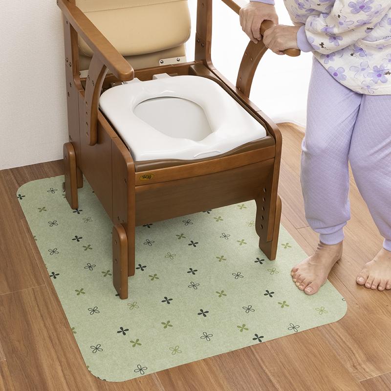 こだわりの日本製】ポータブルトイレ シート 90x70cm 撥水 消臭加工