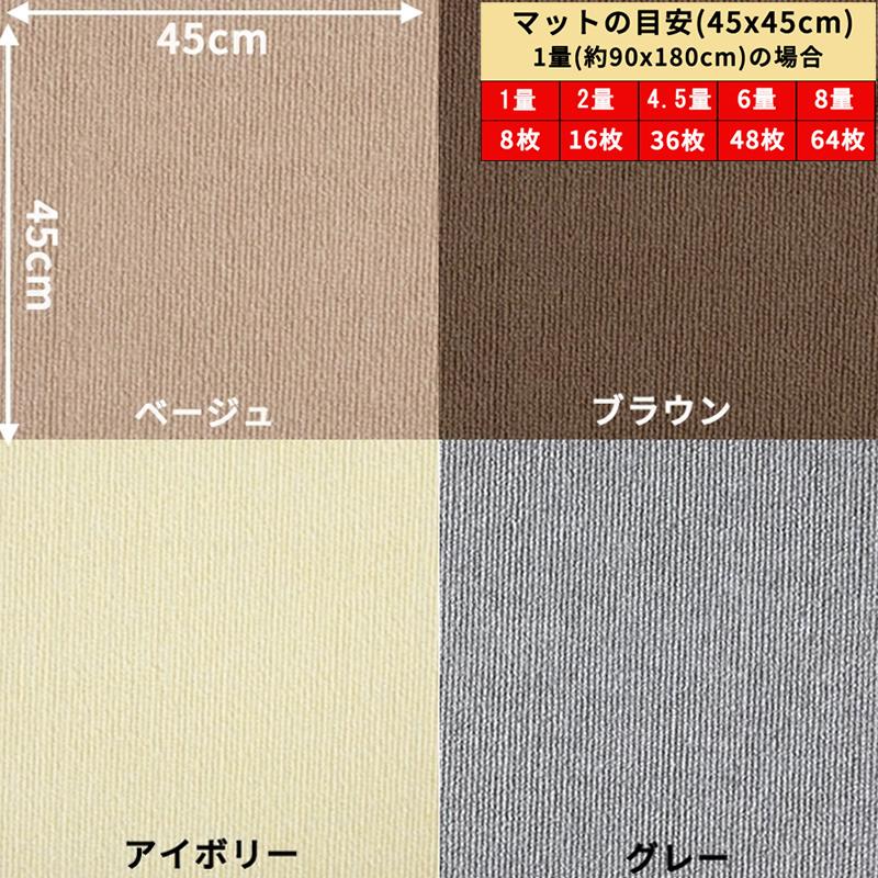 サンコー 【日本製 滑り防止 洗濯OK】 ペットマット 45x45cm 4mm サンコー 【日本製 滑り防止 洗濯OK】 ペットマット 45x45cm 4mm