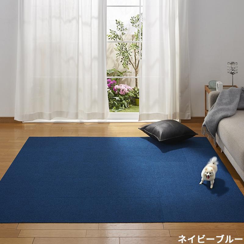 【こだわりの日本製】 ペットマット 滑らない 30枚 30×30cm 厚み4mm ペット用 滑り防止 ペットの足腰保護 撥水 消臭 タイルマット 洗濯OK 床暖房対応_14