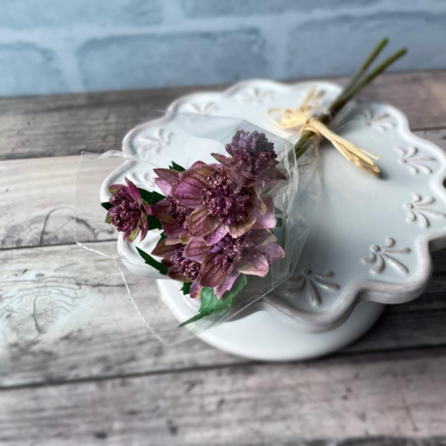 アストランティアピック 3本 アートフフラワーアレンジラワー 花材