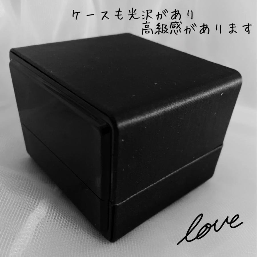 LEDライト付き 指輪ケース 花 プリザーブドフラワー 薔薇 リングケース