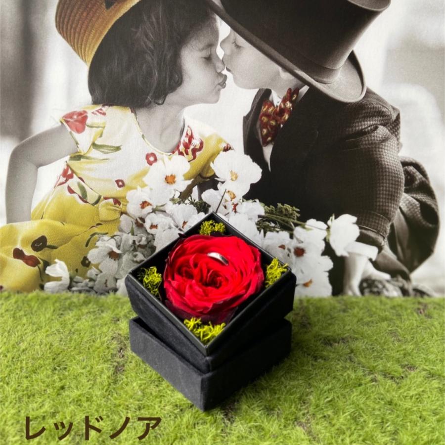 ポケットに入る 花付き 指輪ケース リングケース 気づかれない 薔薇