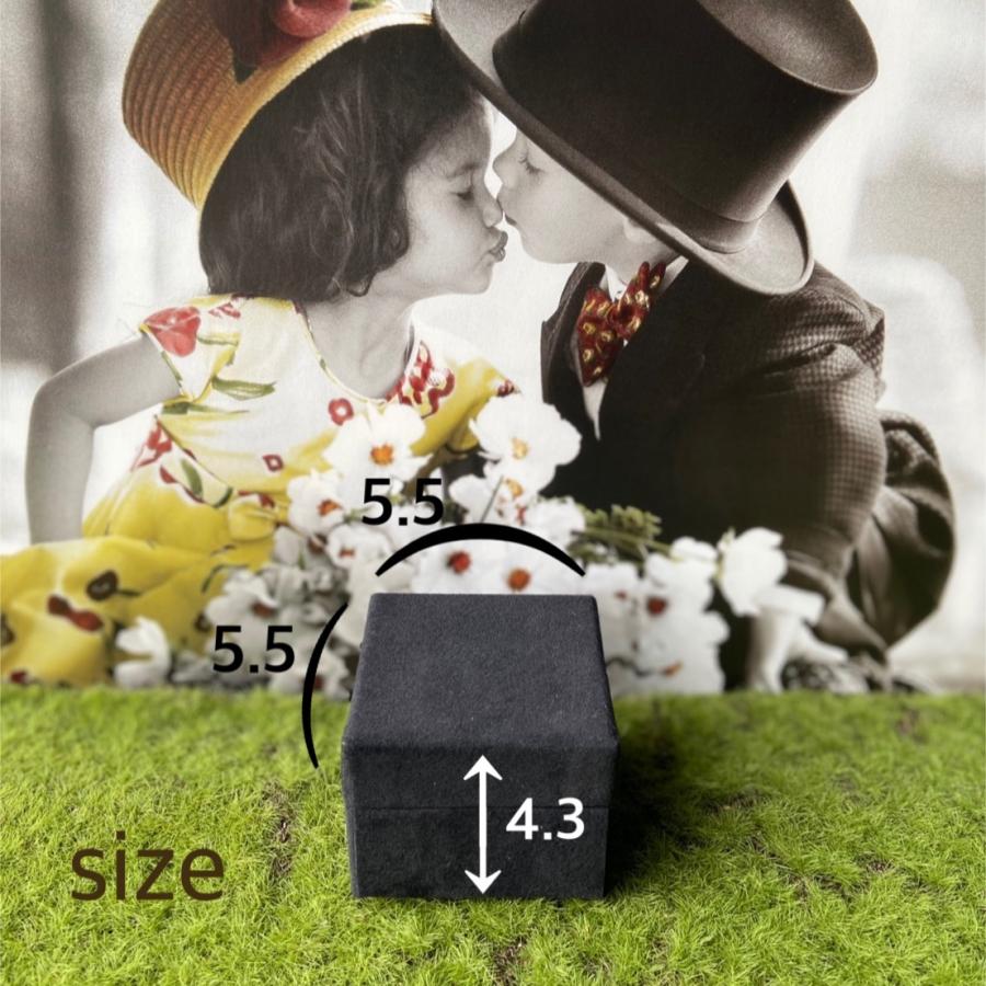 ポケットに入る 花付き 指輪ケース リングケース 気づかれない 薔薇