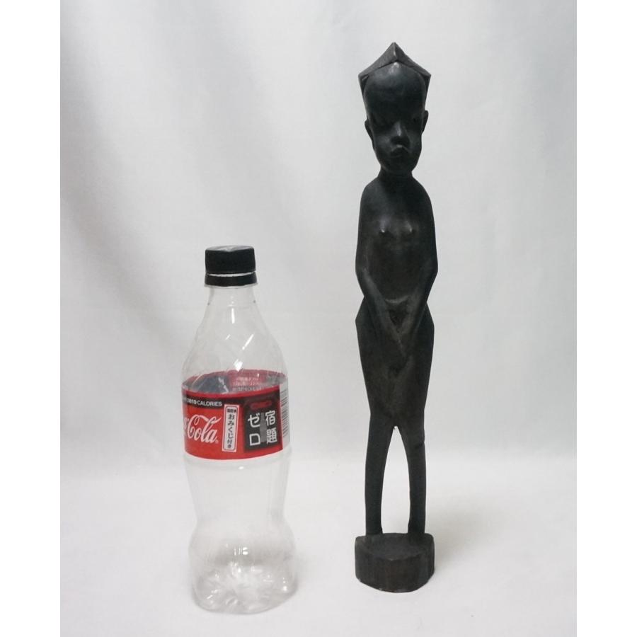 【特選アフリカ】アフリカ ケニア 木彫彫刻 女性像 置物 民芸 民族人形｜atelier-erica｜02