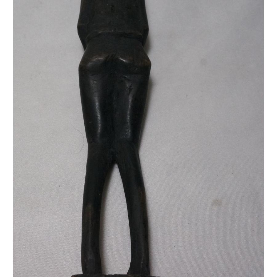 【特選アフリカ】アフリカ ケニア 木彫彫刻 女性像 置物 民芸 民族人形｜atelier-erica｜11