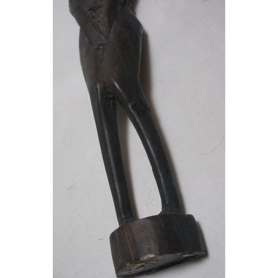 【特選アフリカ】アフリカ ケニア 木彫彫刻 女性像 置物 民芸 民族人形｜atelier-erica｜16