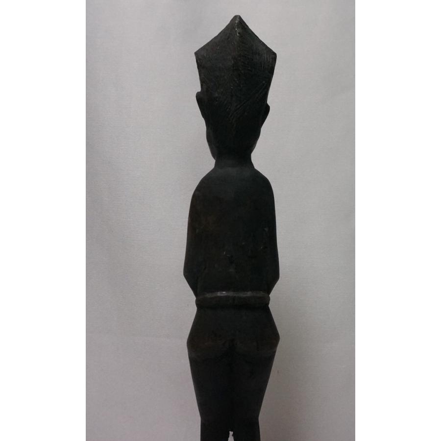 【特選アフリカ】アフリカ ケニア 木彫彫刻 女性像 置物 民芸 民族人形｜atelier-erica｜08