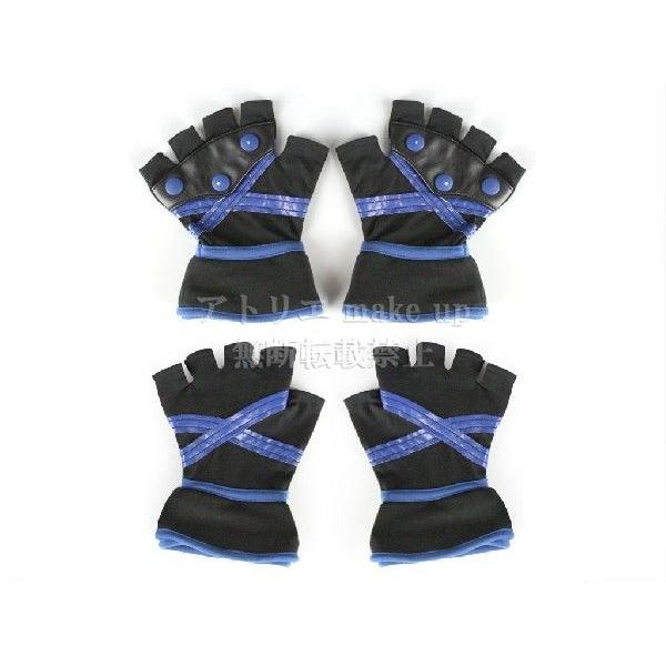 キングダムハーツ kingdam hearts ソラ 黒+青手袋 コスプレ コスプレ