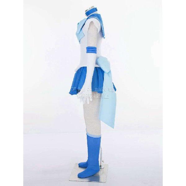 水劉　美少女戦士セーラームーン　コスプレ 美少女戦士セーラームーン コスプレ 衣装】水野 亜美 セーラー