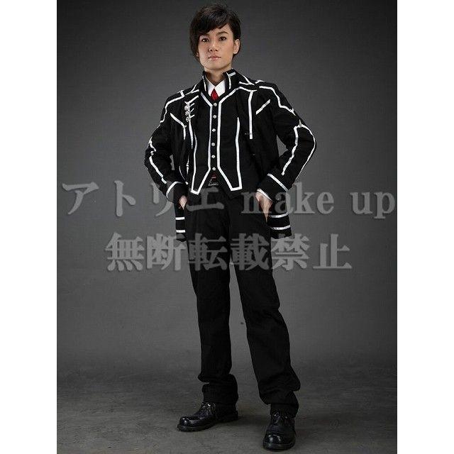 【ヴァンパイア騎士 コスプレ 衣装】私立黒主学園 男子制服 黒色 コスチューム アニメ 映画