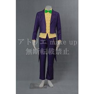 【 バットマン アーカム・シティ コスプレ 衣装】ジョーカー アニメ 映画 ゲーム コスチューム