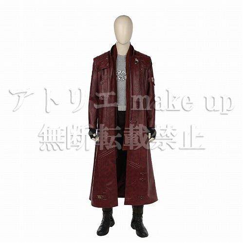 【ガーディアンズオブギャラクシー コスプレ 衣装】ピーター クイル コスチューム アニメ 映画 オーダーメイド