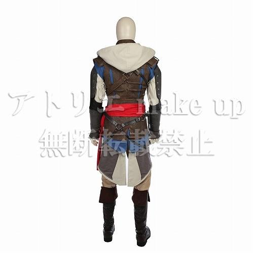 【アサシンクリード アサクリ コスプレ 衣装】エドワード ジェームズ ケンウェイ アニメ 映画 ゲーム コスチューム オーダーメイド対応_4