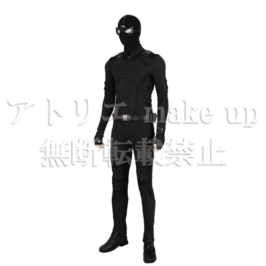 スパイダーマン コスプレ 衣装】ブラックスパイダーマン ファー フロム