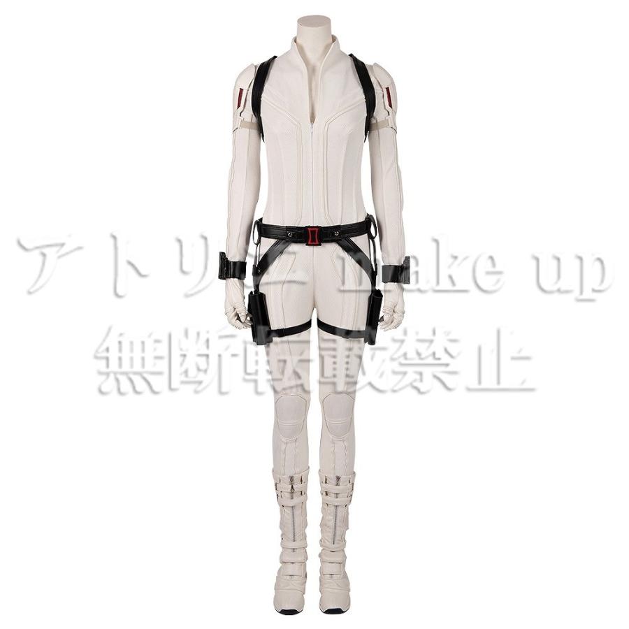 ブラック ウィドウ 白色ver アベンジャーズ アニメ 映画 ゲーム コスチューム オーダーメイド対応, image size:900x900