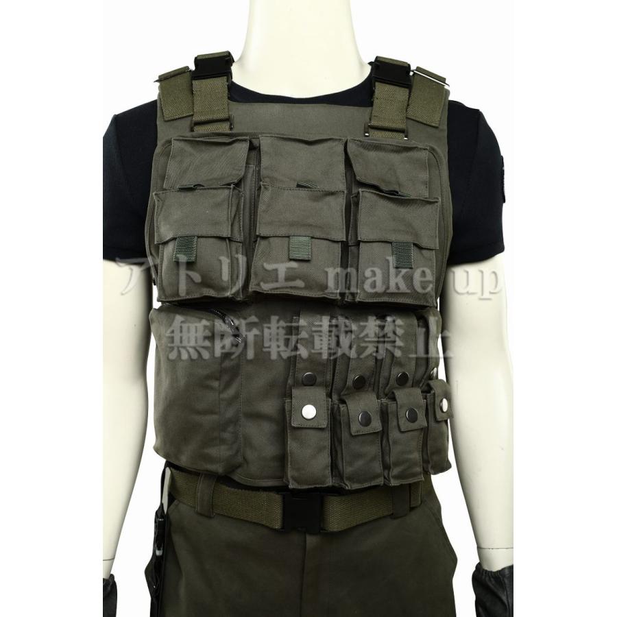 【バイオハザード コスプレ 衣装】カルロス オリヴェイラ ハロウィン コスチューム 衣装 ゲーム アニメ 映画 オーダーメイド