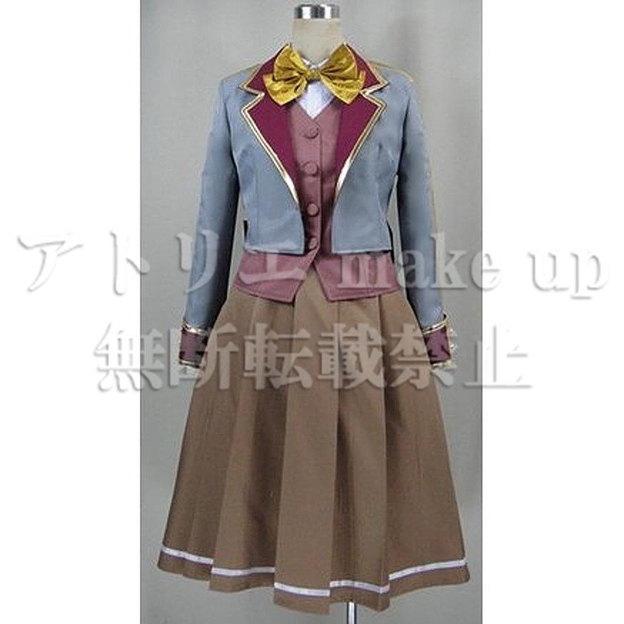 【白猫プロジェクト コスプレ 衣装】私立茶熊学園 ミラ ハロウィン コスチューム ゲーム アニメ 映画 オーダーメイド