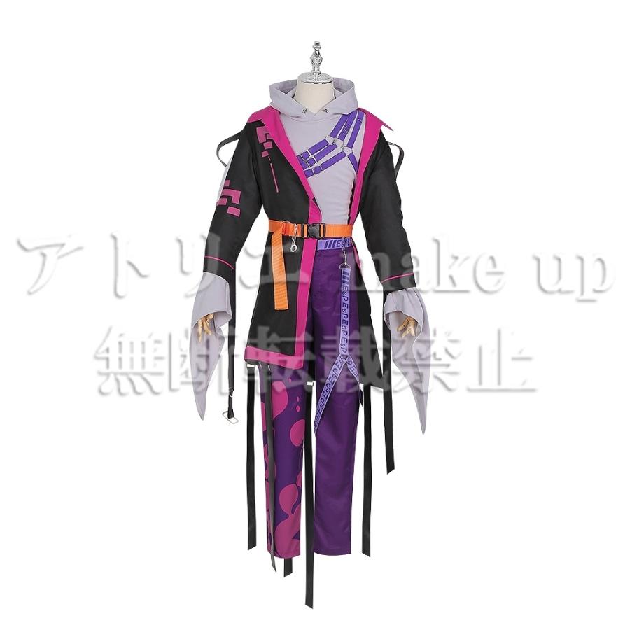 【vtuber コスプレ 衣装】浮奇 ヴィオレタ Uki にじさんじEN ハロウィン コスチューム 衣装 ゲーム アニメ 映画 オーダーメイド