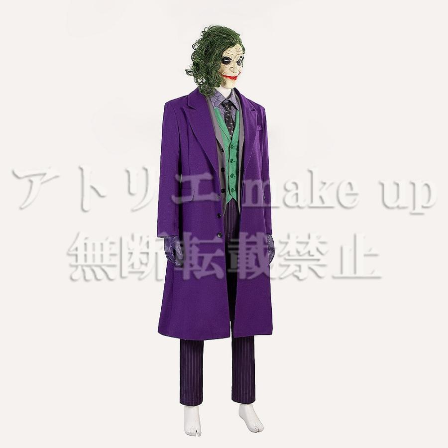 【バットマン コスプレ 衣装】ジョーカー ハロウィン コスチューム 衣装 ゲーム アニメ 映画 オーダーメイド_1