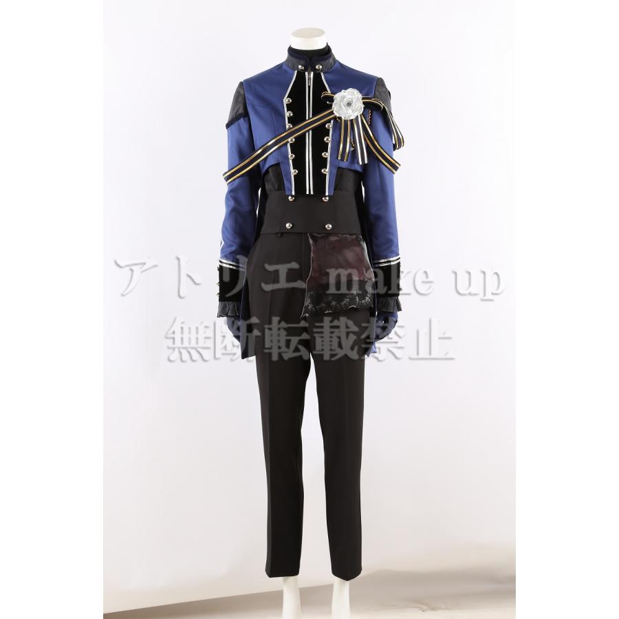 【あんさんぶるスターズ あんスタ コスプレ 衣装】乙狩 アドニス 青藍人形館 UNDEAD ハロウィン コスチューム 衣装 ゲーム アニメ 映画 オーダーメイド_2