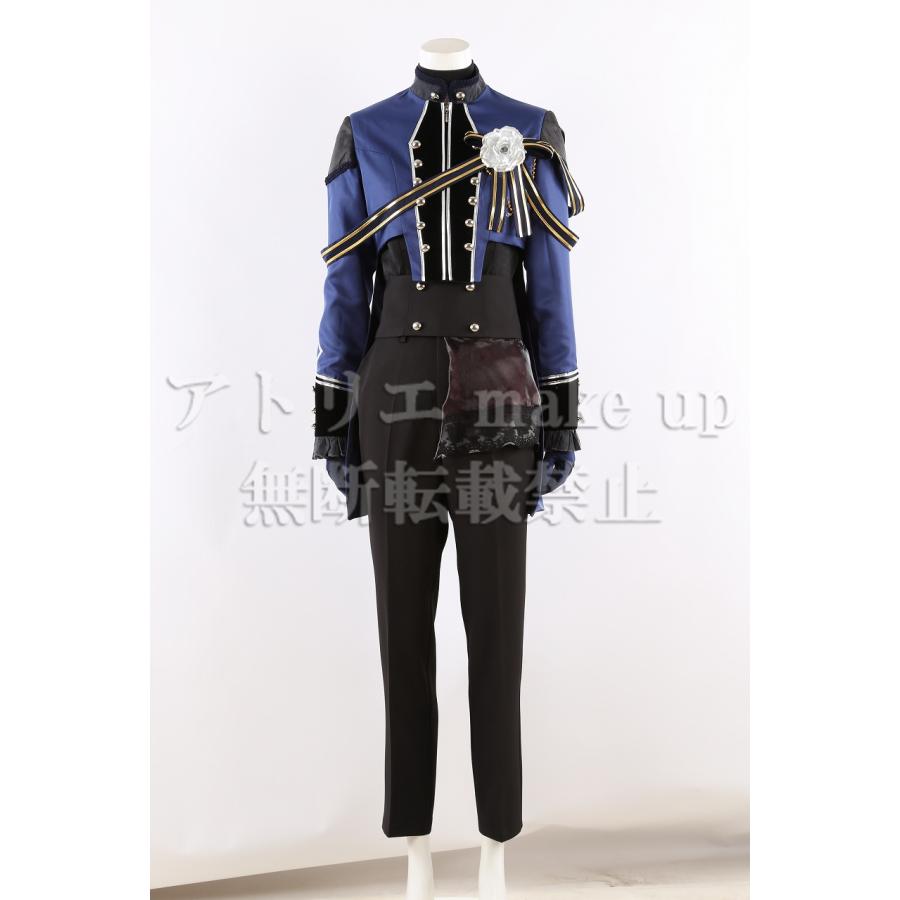【あんさんぶるスターズ あんスタ コスプレ 衣装】乙狩 アドニス 青藍人形館 UNDEAD ハロウィン コスチューム 衣装 ゲーム アニメ 映画 オーダーメイド_3