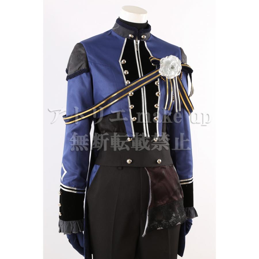 【あんさんぶるスターズ あんスタ コスプレ 衣装】乙狩 アドニス 青藍人形館 UNDEAD ハロウィン コスチューム 衣装 ゲーム アニメ 映画 オーダーメイド_5
