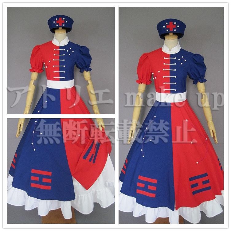 東方project 東方プロジェクト コスプレ 永琳 八意永琳 LL 東方project コスプレ 衣装】八意永琳 えーりん コスチューム 衣装