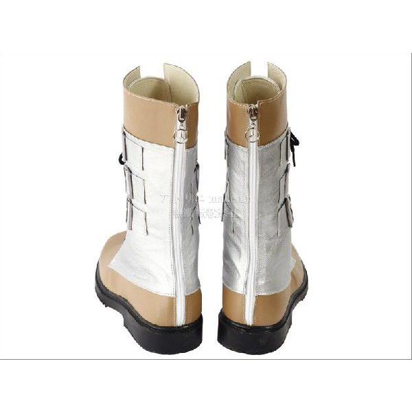 【ファイナルファンタジー13 FF XIII コスプレブーツ cosplay shoes 靴】スノウ・ヴィリアース専用ブーツ コスプレシューズ アニメ オーダーメイド対応 |  | 01