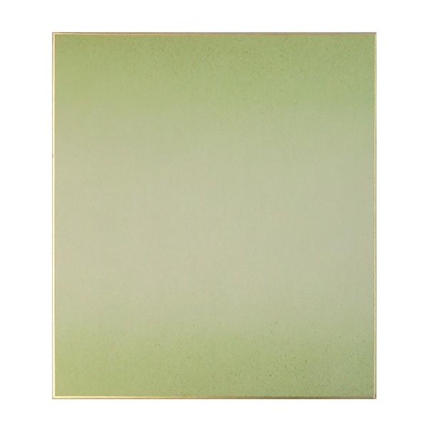 大色紙 鳥の子 天地ぼかし 砂子入 草 10枚 242×272mm 「書道用品
