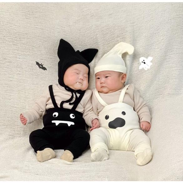 ベビー服 おばけサロペット 男女兼用 コスプレ ハロウィン ベビー