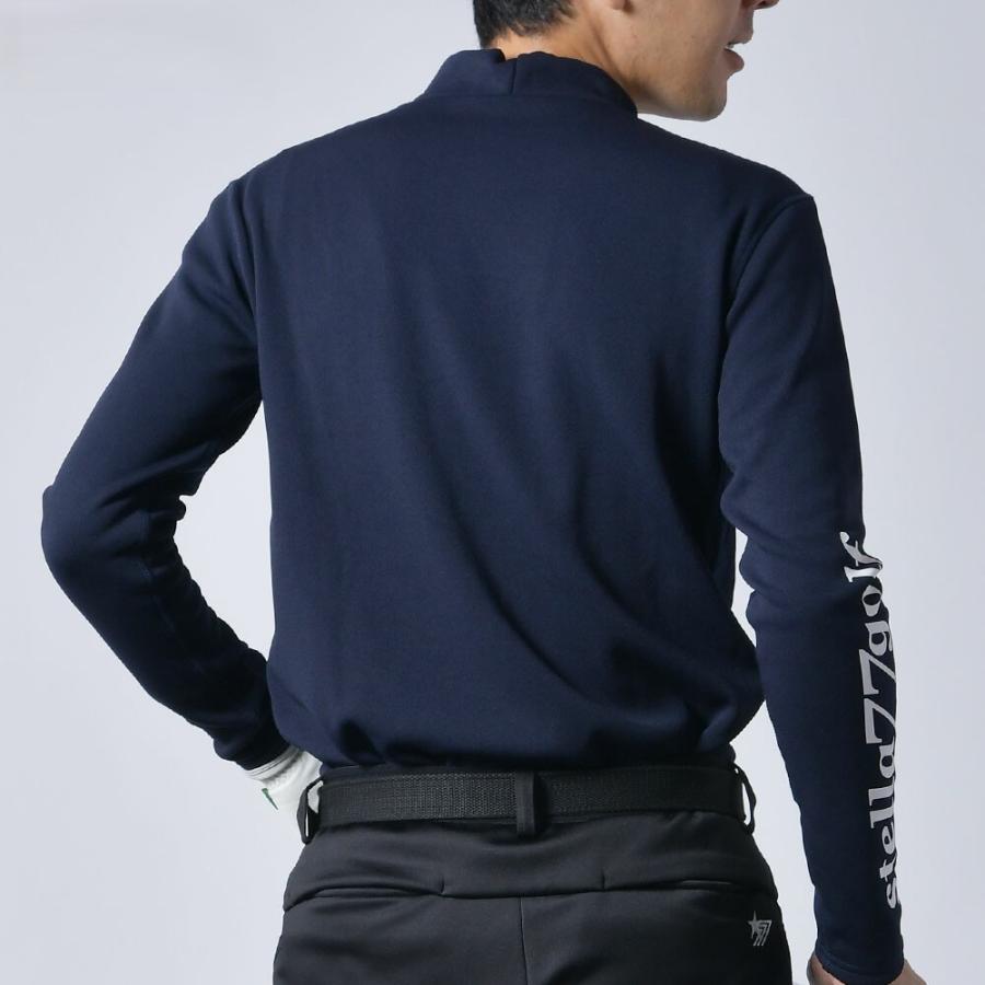 STELLA77GOLF すぐにお届け ステラセブンティーセブン メンズ 裏起毛
