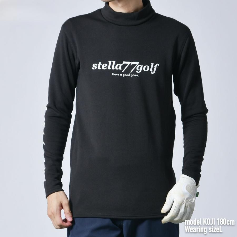 STELLA77GOLF すぐにお届け ステラセブンティーセブン メンズ 裏起毛