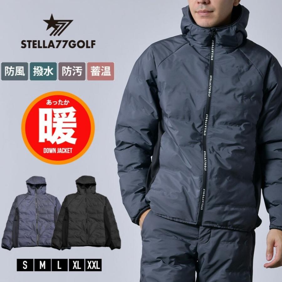 STELLA77GOLF ステラセブンティーセブン メンズ 中綿シームレスゴルフ