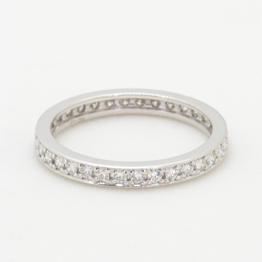ダイヤモンド フルエタニティ リング 指輪 0.5ct K10/K18/Pt900 WG/YG/PG ピンキーリング対応 4月 誕生石 天然石 選べる地金の画像