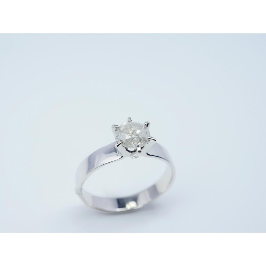 ダイヤモンド リング 指輪 1.0ct Pt100 4月 誕生石 天然石 : atelier 