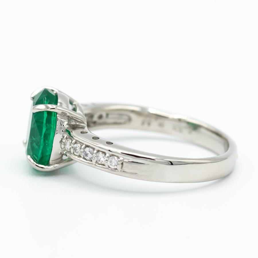 エメラルド リング 2.37ct Pt900 【限定3点】 : atelier ubazakura