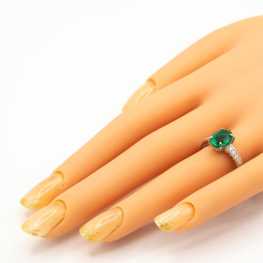 エメラルド リング 2.37ct Pt900 【限定3点】 : atelier ubazakura