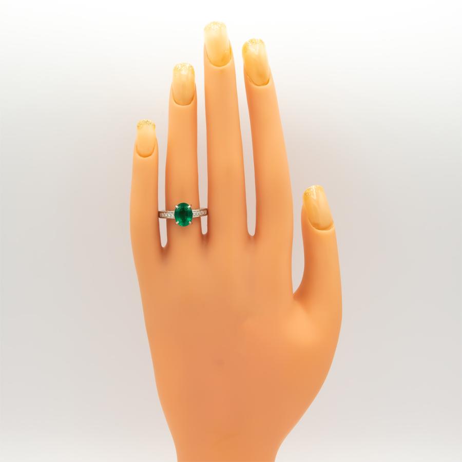 キ*カ様 Pt900 エメラルドリング 1,45ct Pt900 エメラルド リング | | JEWELRY VALLEY｜ジュエリーバレー